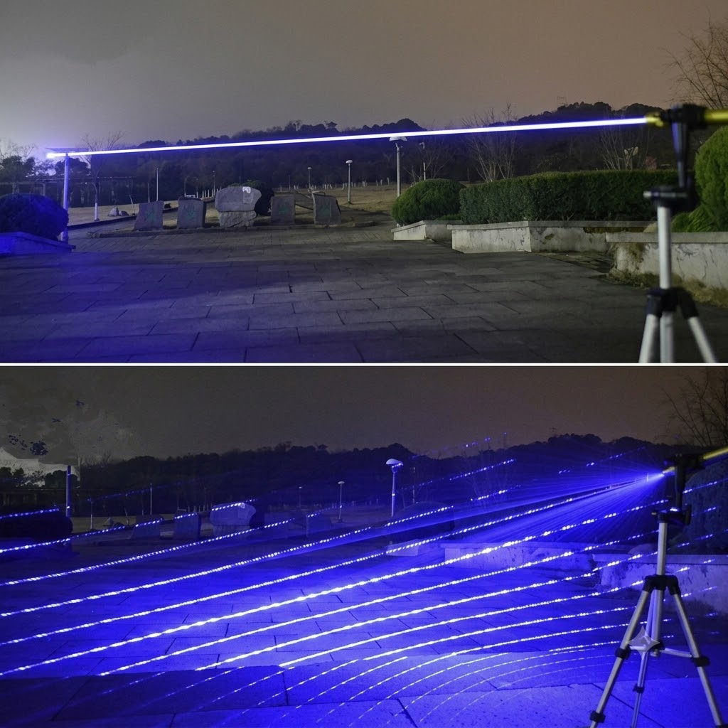 Blauer Laserpointer 10000mW Blau
