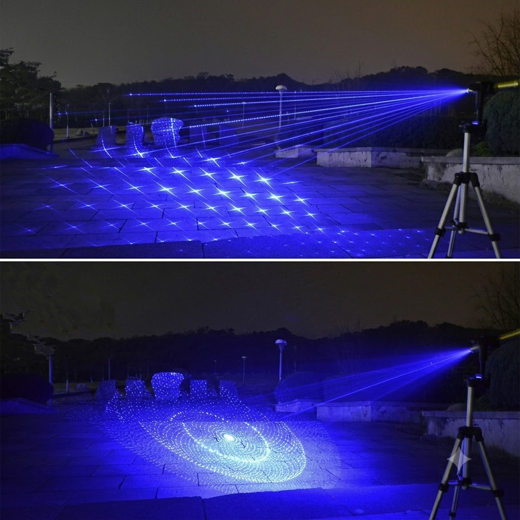 Blauer Laserpointer 10000mW Blau