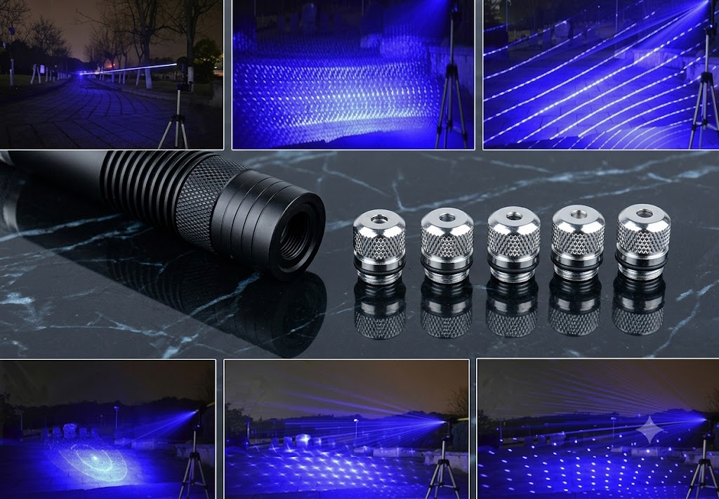 Blauer Laserpointer 10000mW Blau
