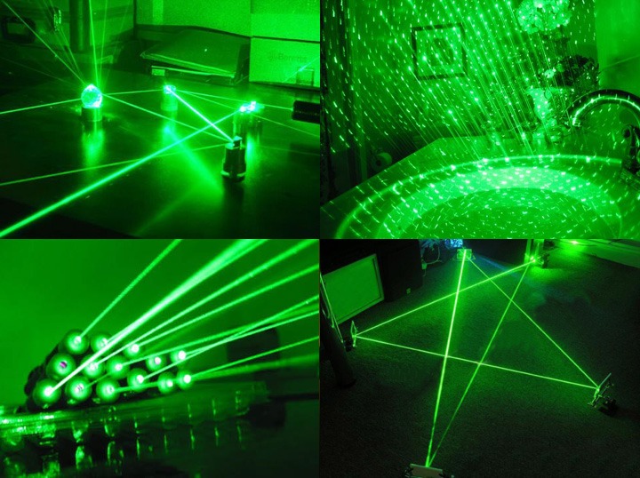 Starker grüner Laserpointer